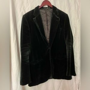 Zara Mens Velvet Style Blazer / Jacket